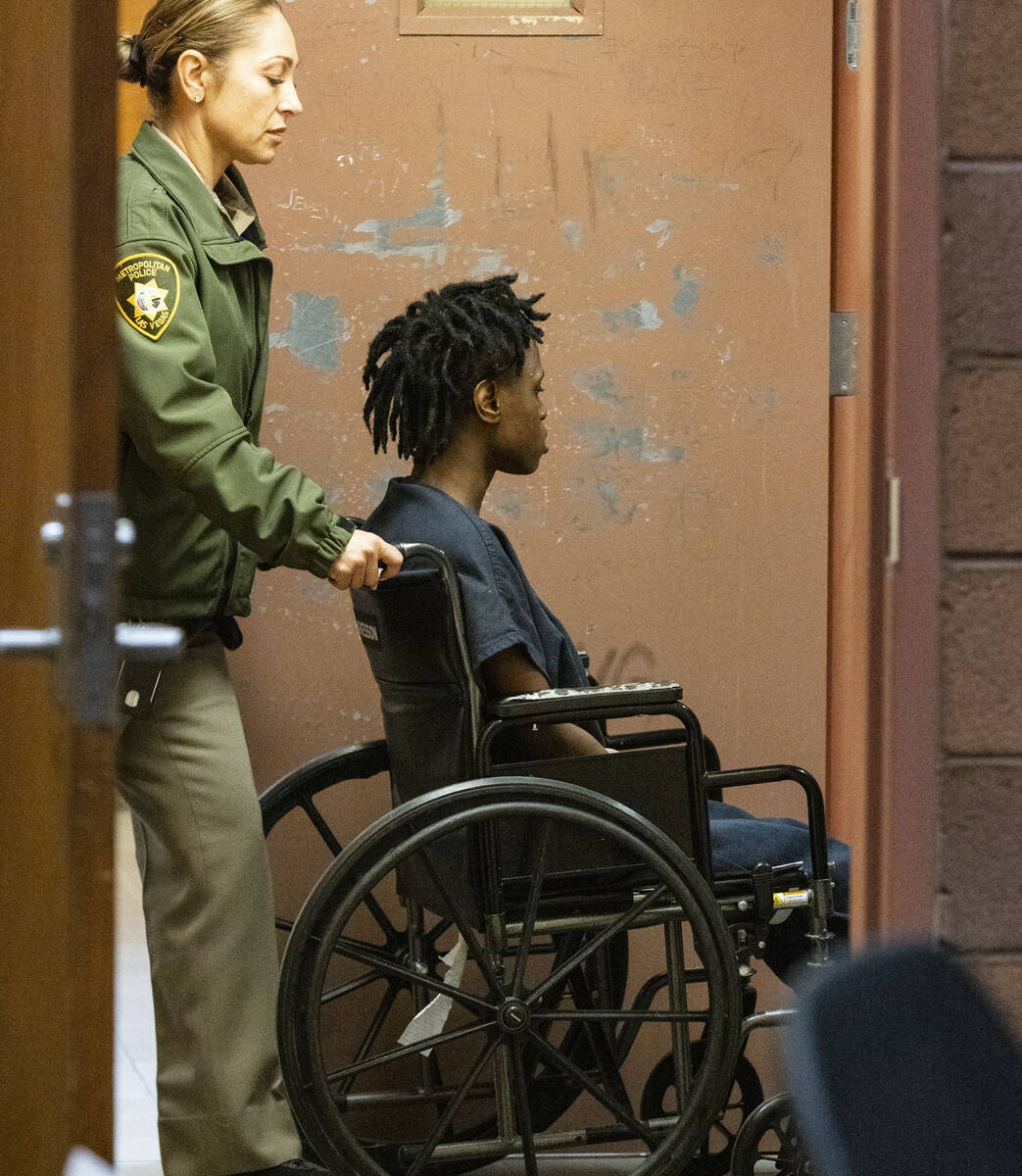Kaleah Manning, one of the suspects in the crash that killed two toddler girls in North Las Veg ...