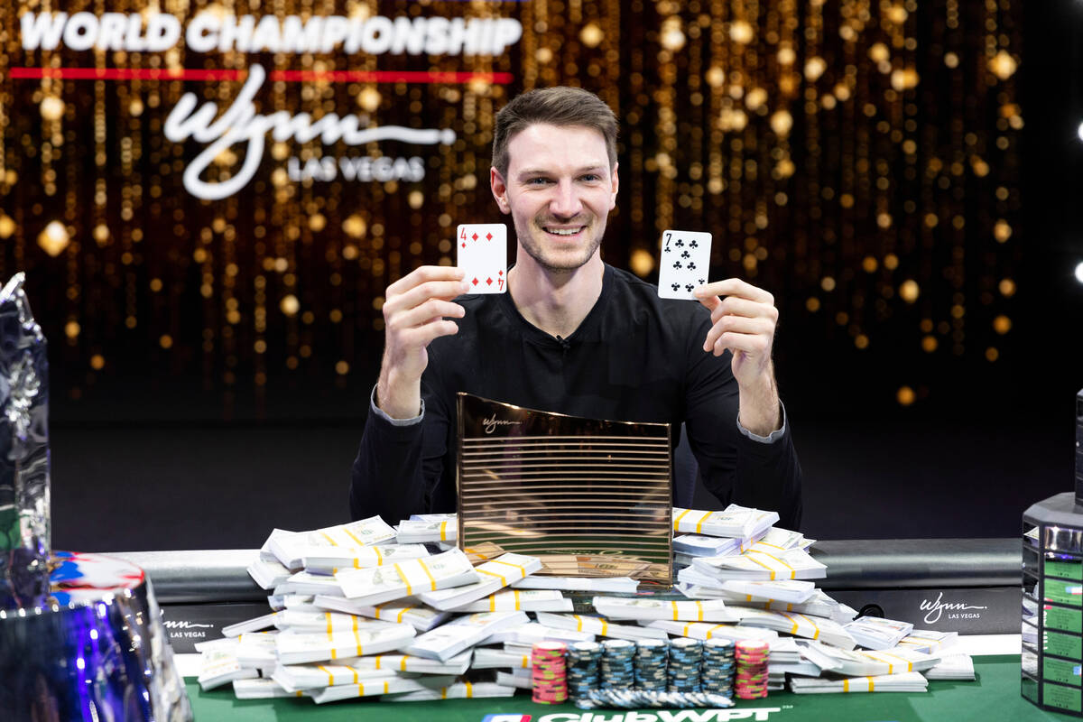 Pro poker Kanada memenangkan Kejuaraan Dunia WPT seharga $ 4,1 juta
