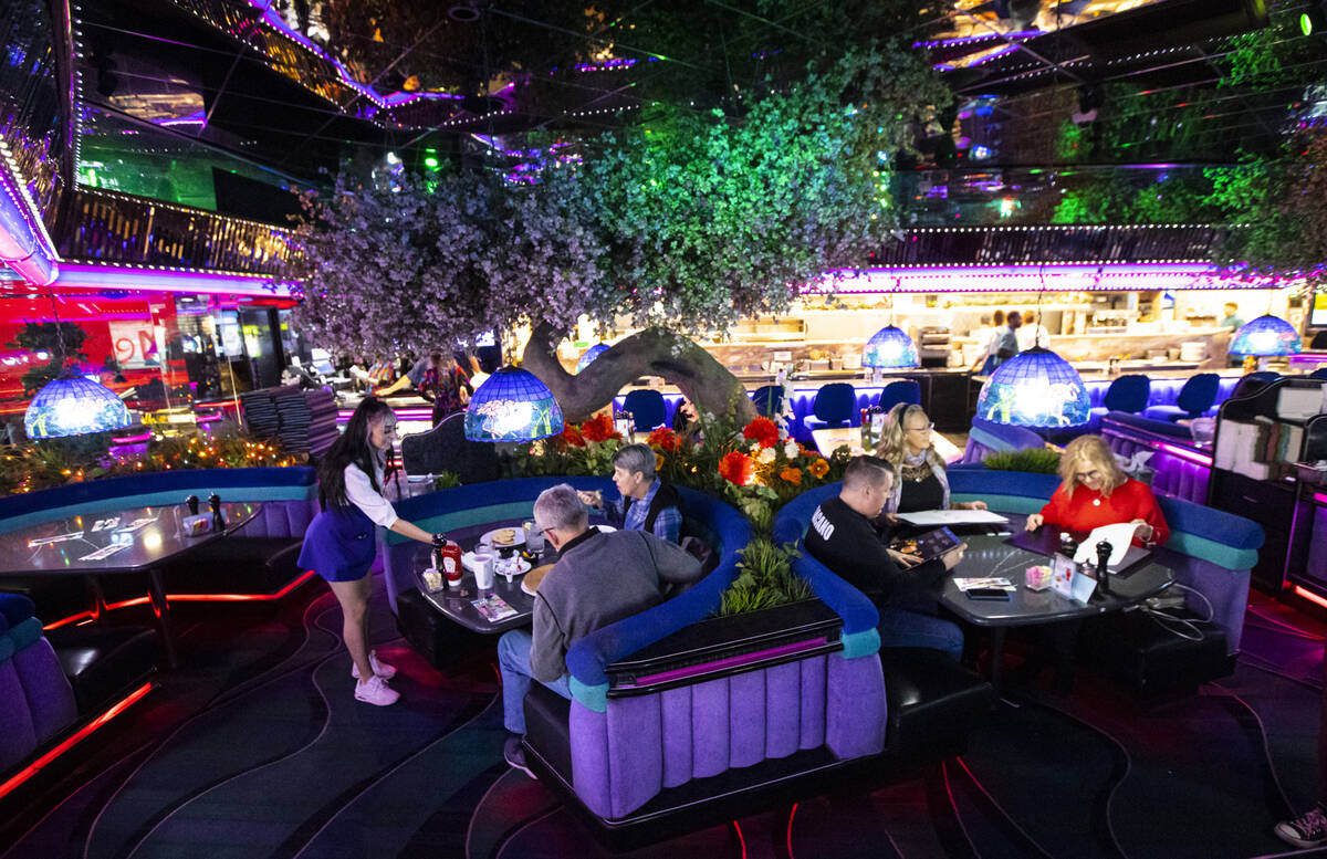 Peppermill on Wednesday, Dec. 14, 2022, in Las Vegas. (Chase Stevens/Las Vegas Review-Journal) ...