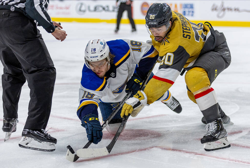 Chandler Stephenson dari Golden Knights bersinar setelah pindah ke tengah