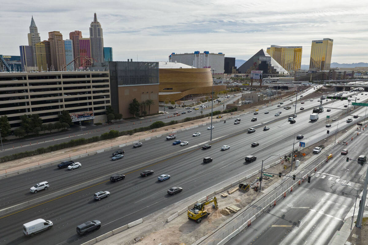 Tiga proyek jalan utama Las Vegas Valley untuk menghentikan lalu lintas pada tahun 2023