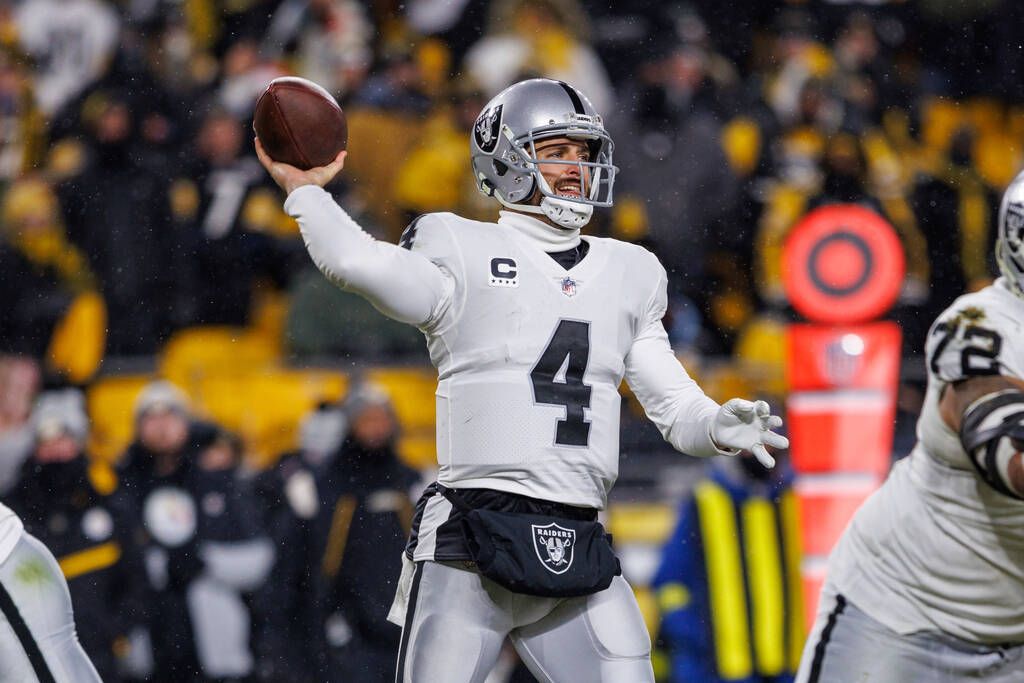 Raiders' Derek Carr might be close to end with team | Las Vegas Review-Journal