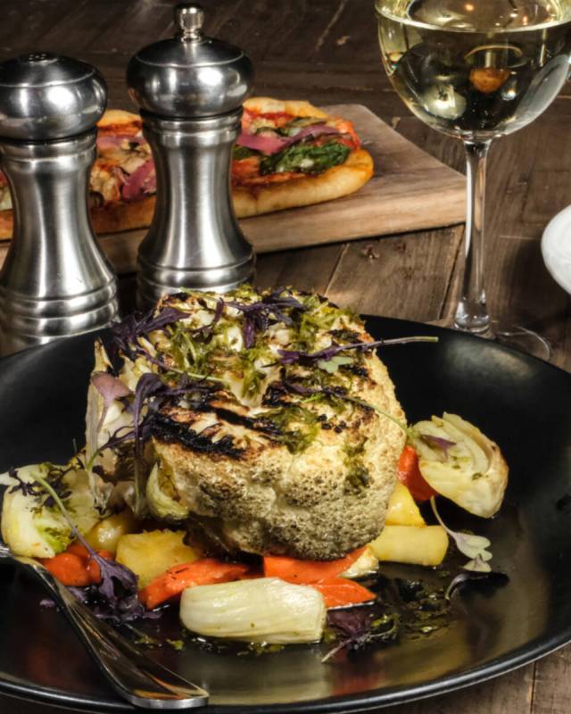 Honey Salt is serving miso cauliflower steak for Las Vegas Vegan Dining Month in January 2023. ...