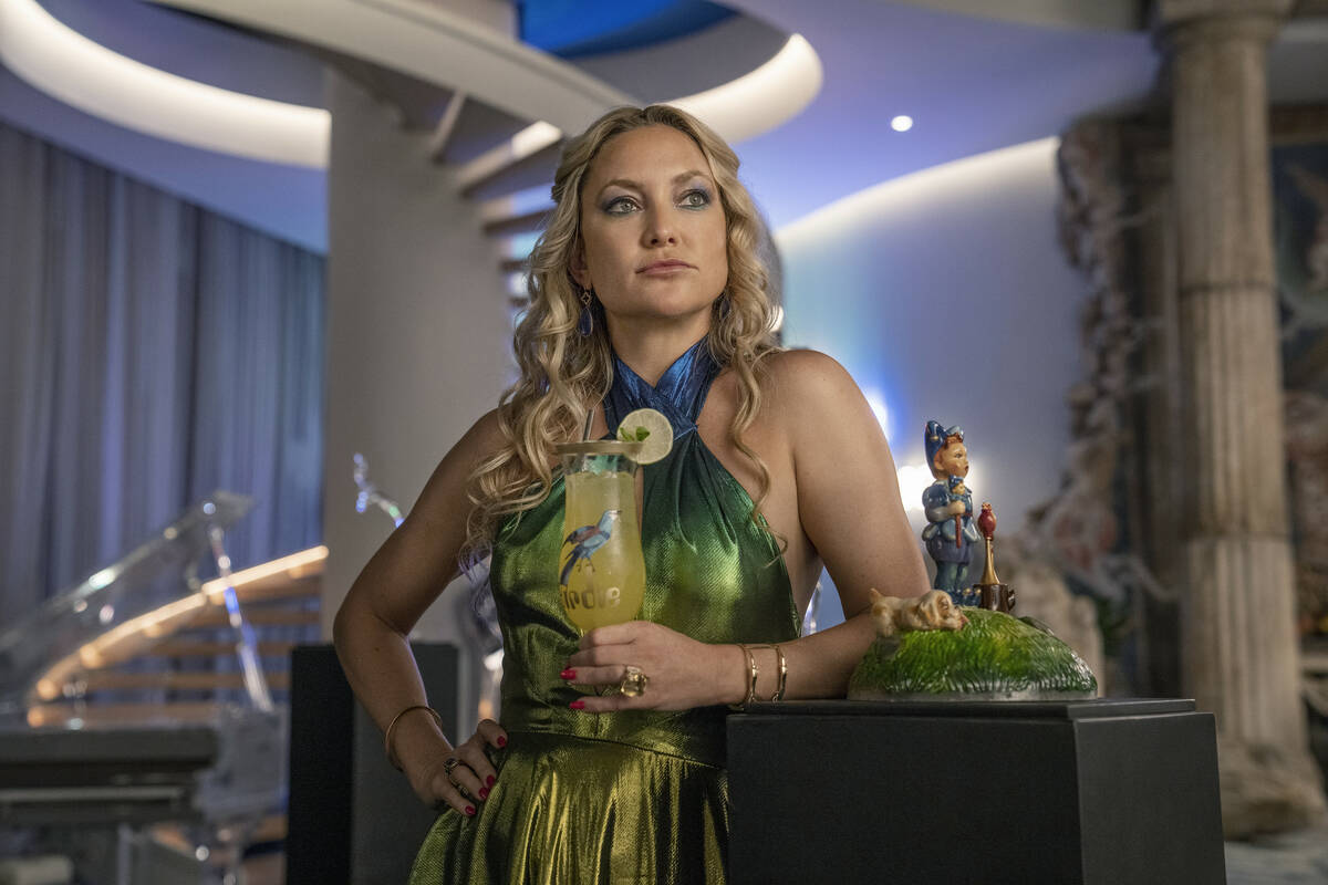 Kate Hudson plays Birdie in "Glass Onion: A Knives Out Mystery." (Netflix)