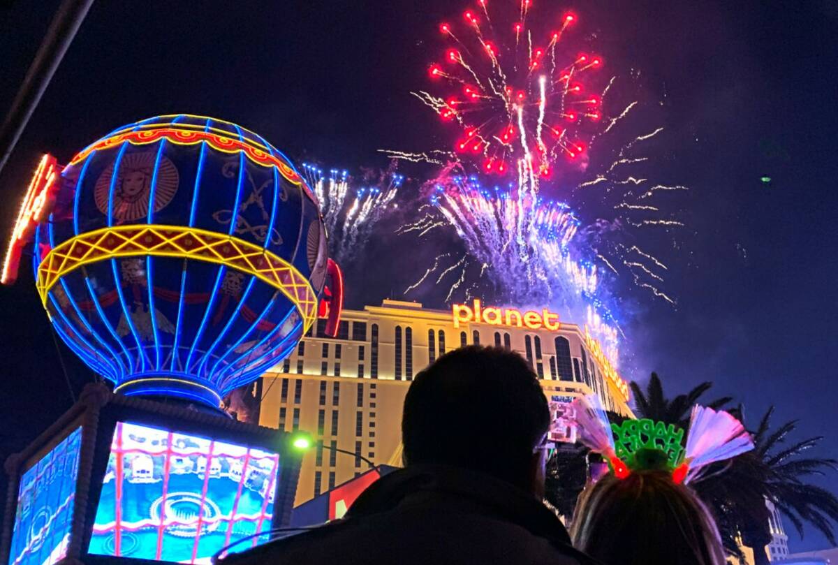 Cuaca Las Vegas untuk Malam Tahun Baru 2022