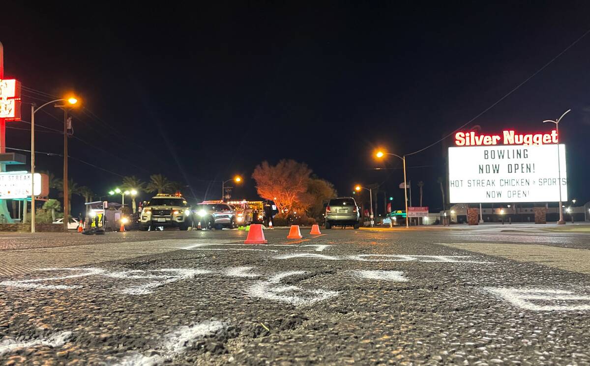 The fatal crash occurred near the 2100 block of Las Vegas Boulevard North on Wednesday, Dec. 28 ...