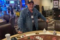 Jeff Reeves of Cortez, Colo., hit a royal flush in Three Card Poker and won nearly $500,000 at ...