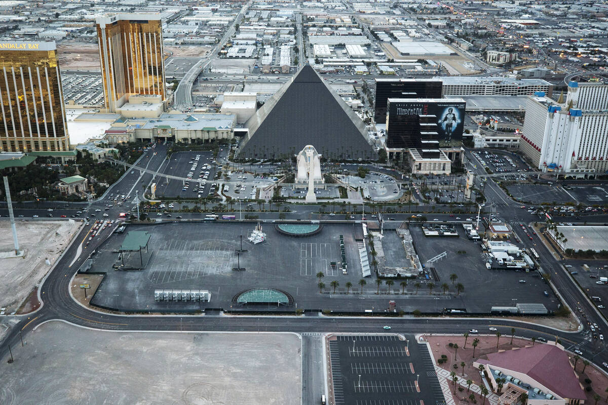 A 2018 file photo showing the grounds of the Las Vegas Village, the site of the 2017 Route 91 H ...