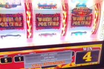 A slots player at The Venetian won $366,599.50 on the Wheel of Fortune Gold Spin Triple Red Hot ...