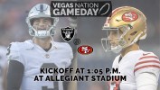 Vegas Nation Gameday — Raiders’ Stidham in at QB against rival 49ers