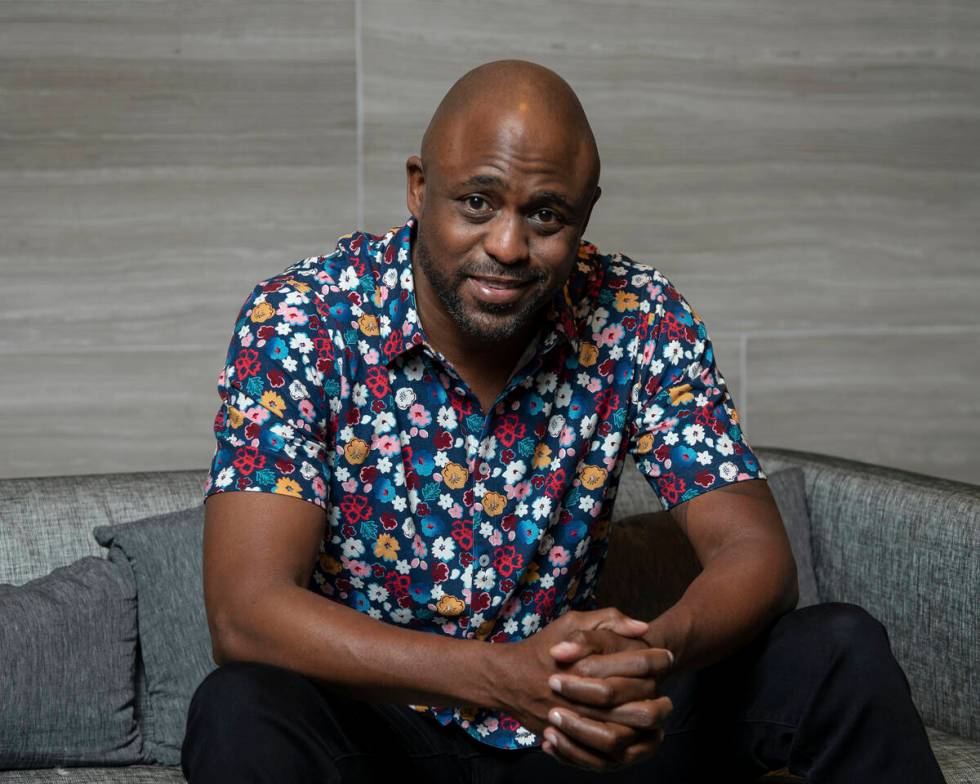 Actor, comedian and singer Wayne Brady poses for a portrait at the Park Hyatt Hotel in New York ...