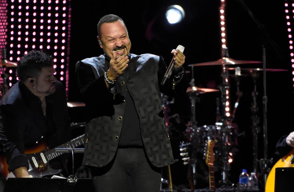 Pepe Aguilar performs "Mariposa Traicionera" at the Latin Recording Academy Person of ...