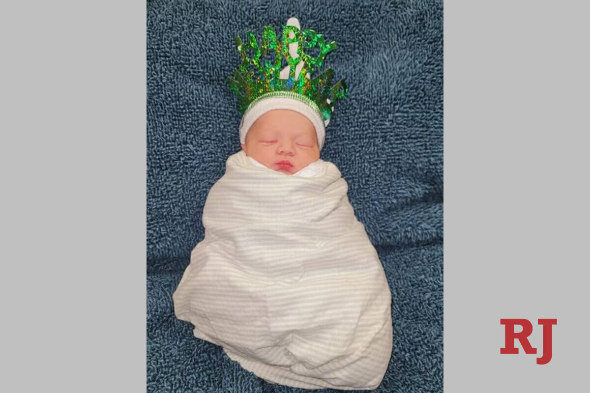Atticus Grayson Hernandez was born at 12:27 a.m. at six pounds, 14 ounces and 19.5 inches, acco ...