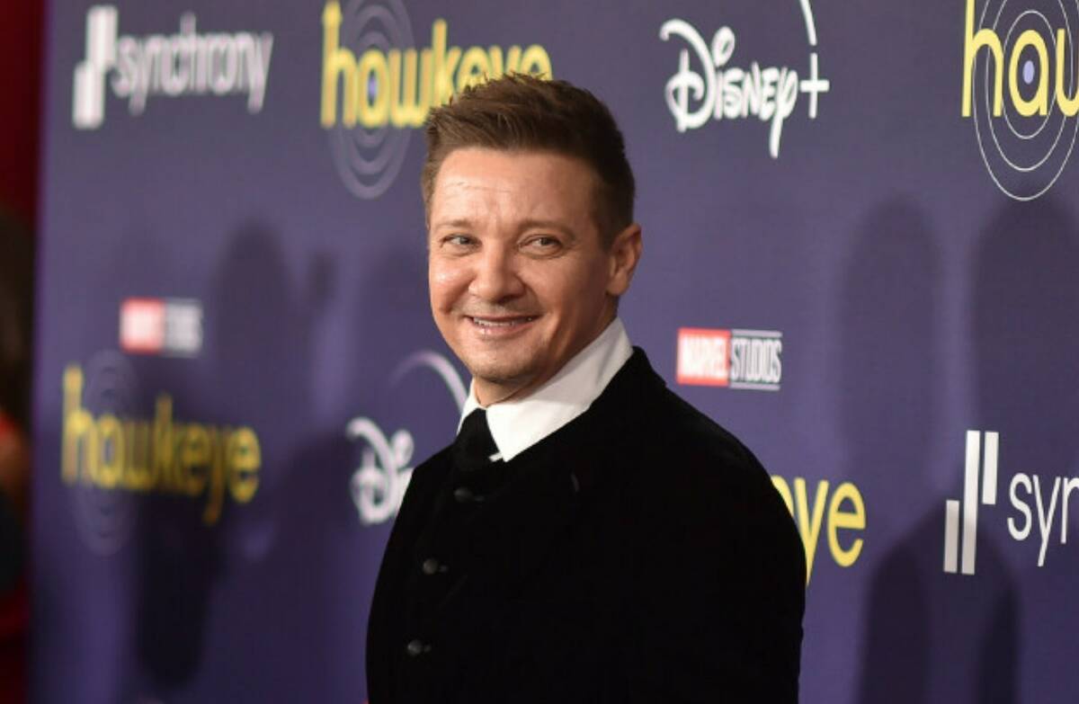 Jeremy Renner attends the premiere of "Hawkeye" on Nov. 17, 2021, in Los Angeles. Renner turns ...