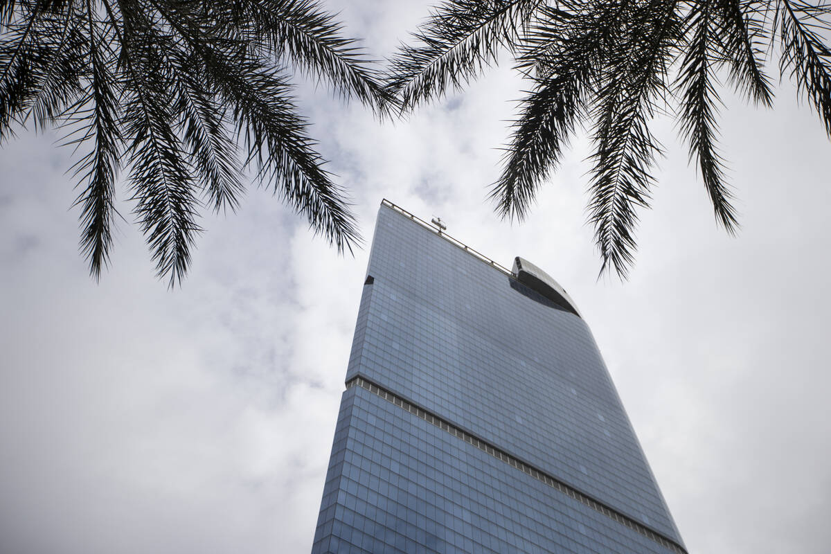 Construction of the Fontainebleau Las Vegas on the Strip in Las Vegas is seen on Wednesday, Jan ...