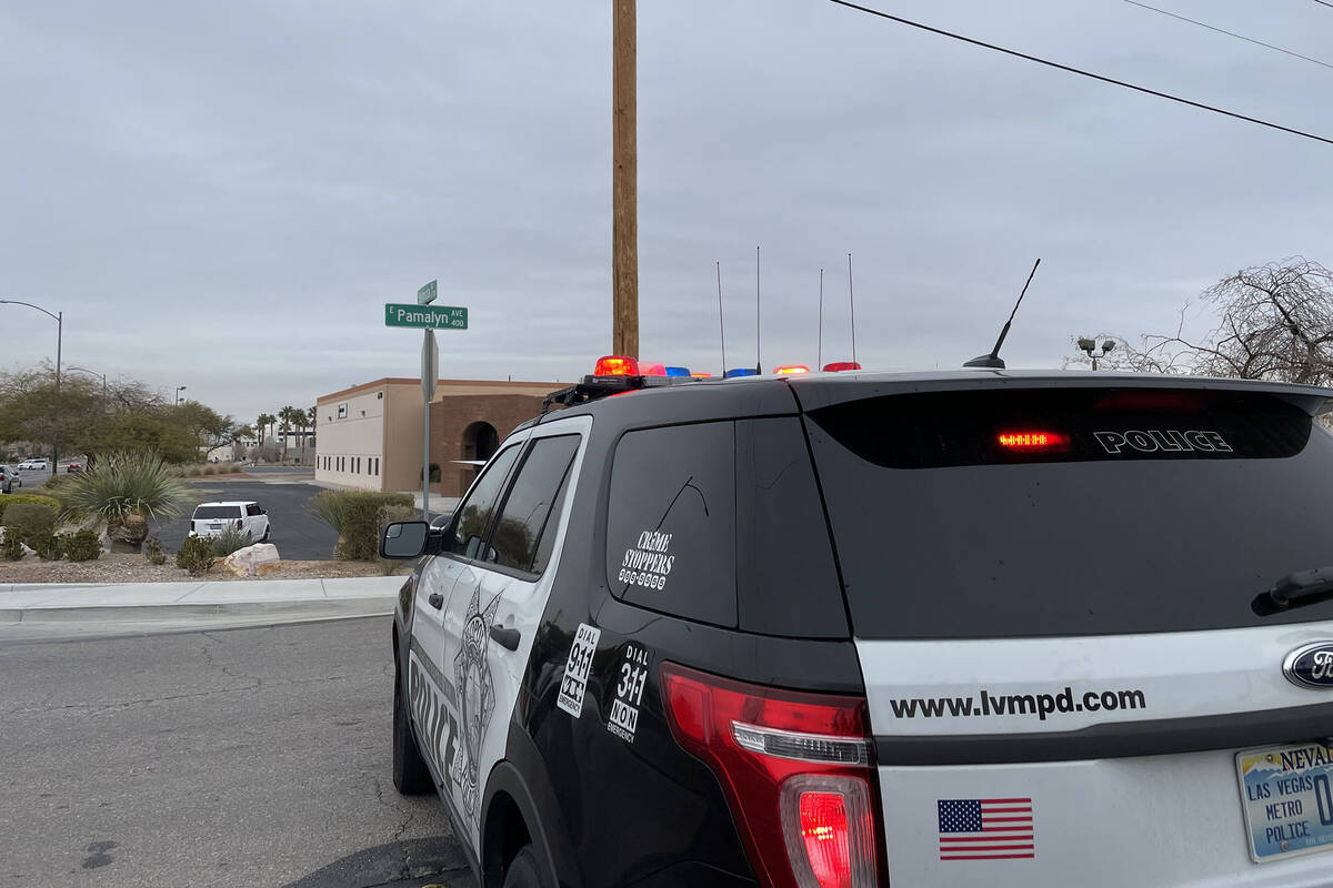 Police investigate a homicide Wednesday, Jan. 4, 2023, at a business on the 500 block of East P ...