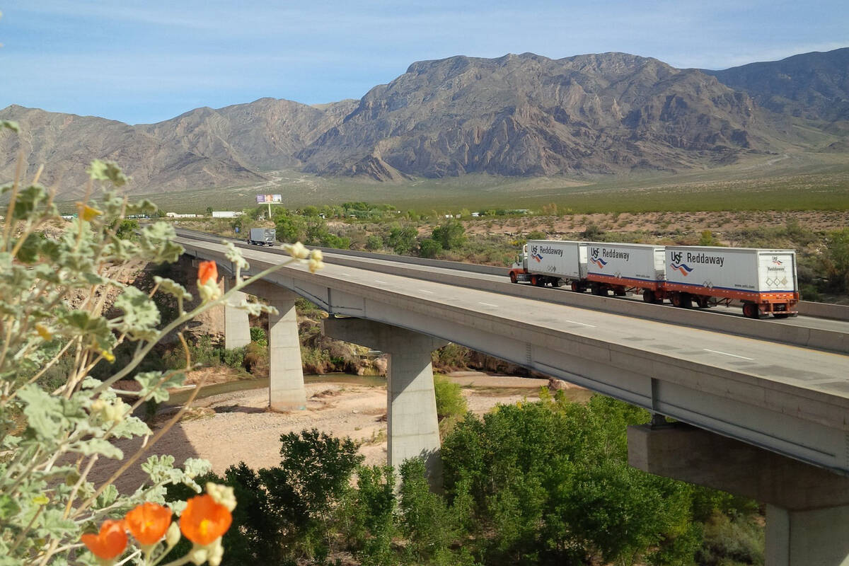 A $56 million replacement of Virgin River Bridge No. 1 along Interstate 15 is set to begin Mond ...