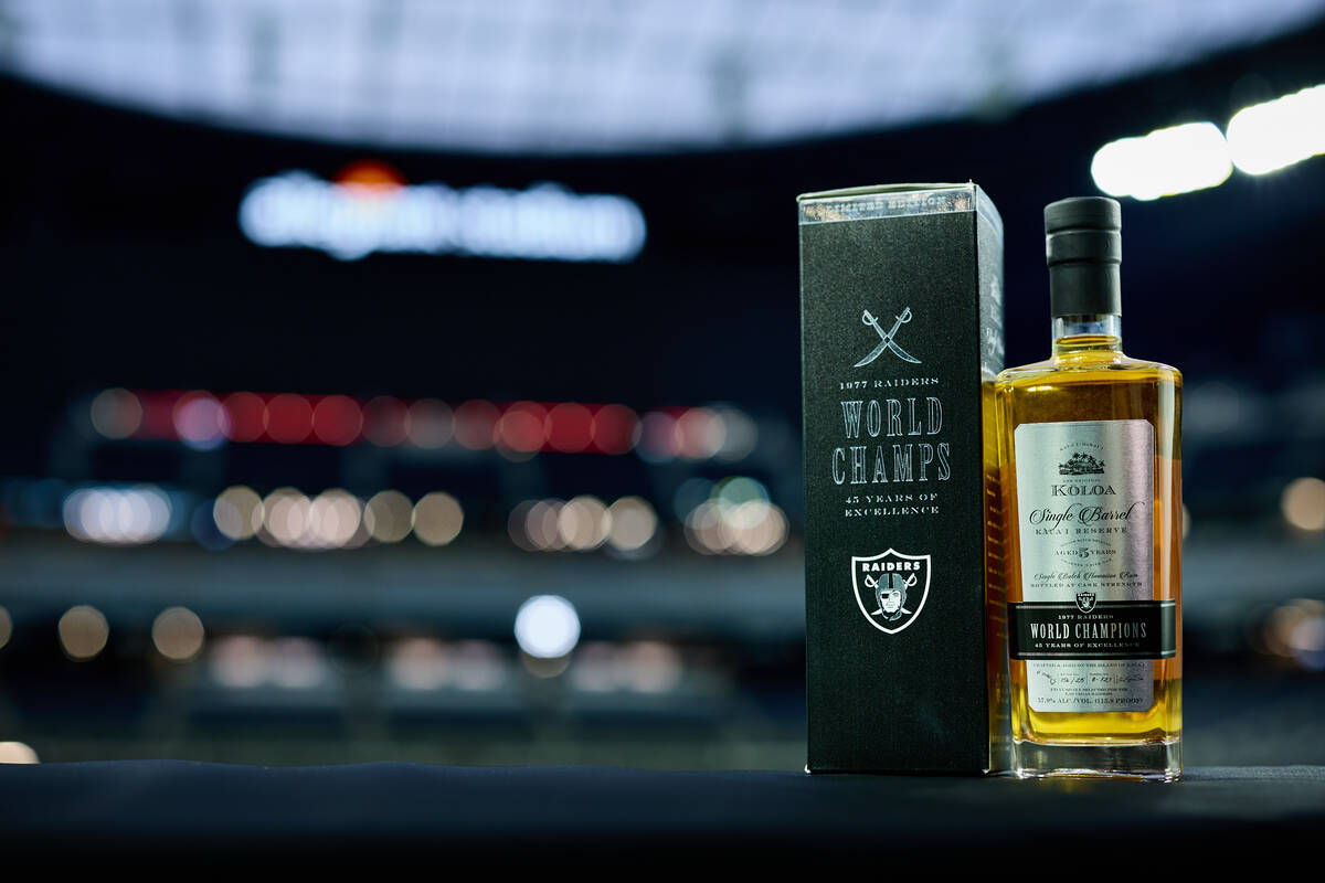 The Las Vegas Raiders and Koloa Rum Company of Hawaii are debuting, in January 2023, a limited- ...