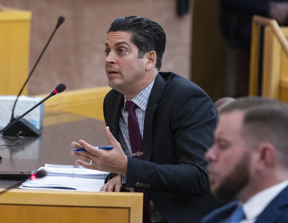 Rich Tanasi, serving as Ombudsman in a public fact finding review hearing on the death of Isaia ...