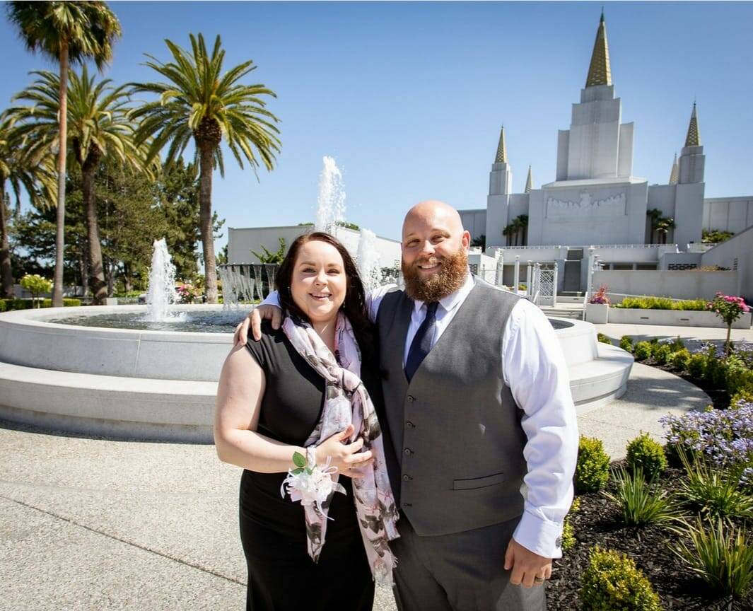 Marie Leatham-Davis and her brother Andrew Leatham. (Andrew Leatham)