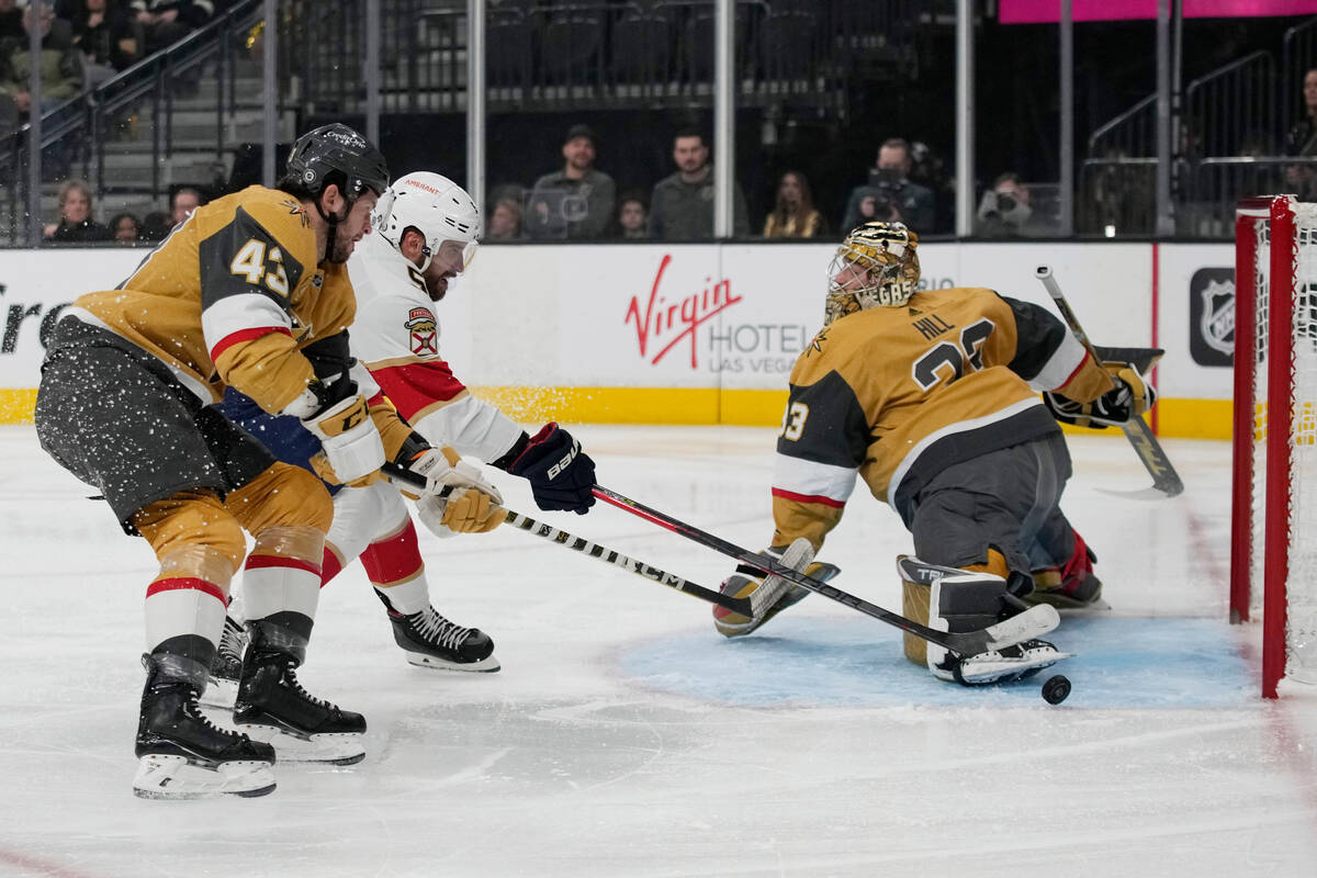 Vegas Golden Knights come back to beat Florida Panthers in Game 1