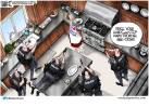 CARTOON: Step away from the gas stove and no one gets hurt