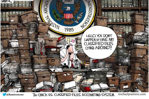 With recent headlines about classified files being found where they don’t belong, perhaps we ...