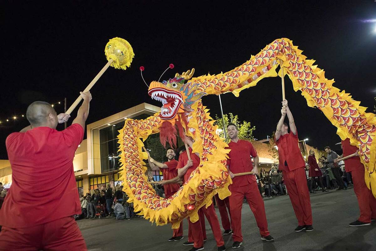 Downtown Summerlin’s Lunar New Year Parade returns to the destination on Jan. 22 starting at ...