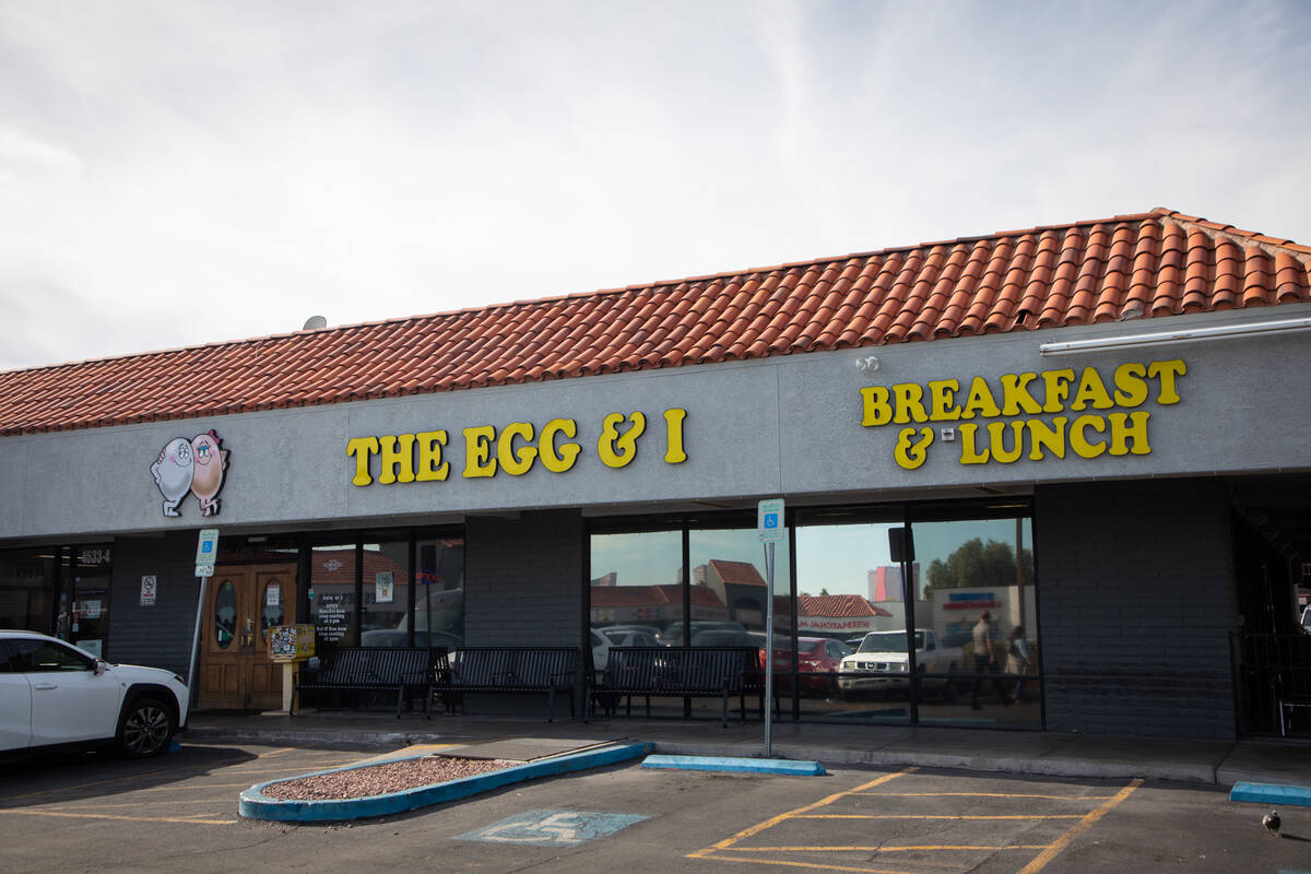 Egg and I, a breakfast restaurant, on Thursday, Jan. 12, 2023 (Amaya Edwards/Las Vegas Review-J ...