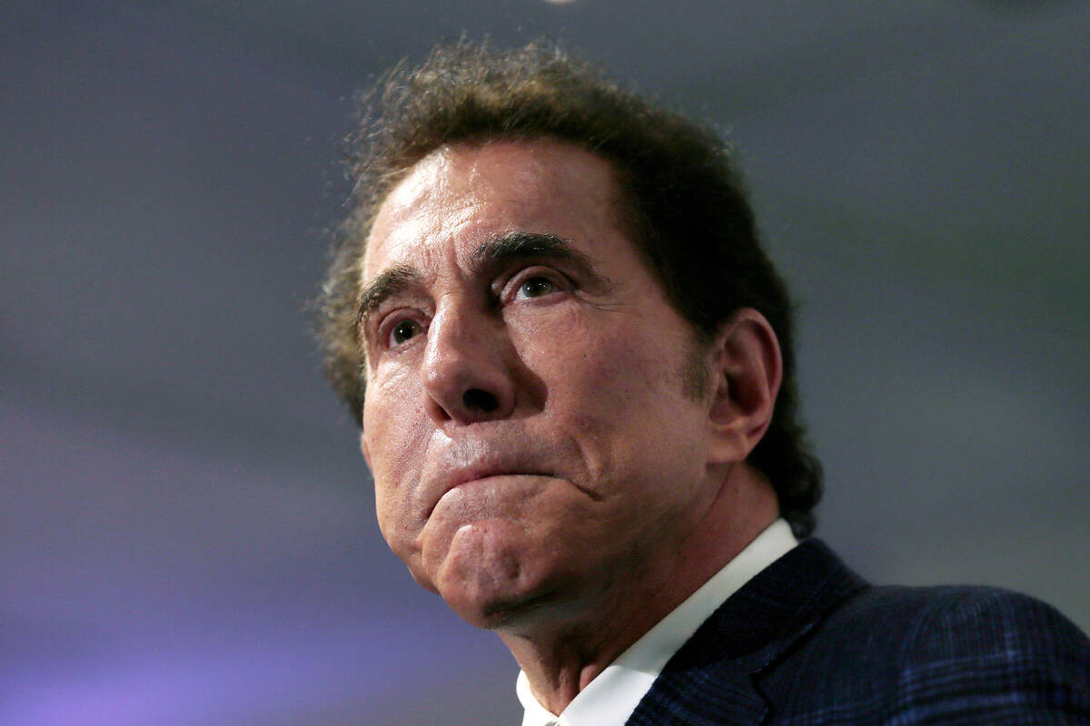 FILE - This March 15, 2016, file photo, shows casino mogul Steve Wynn at a news conference in M ...