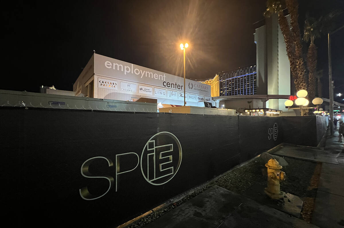 A shot of the SPiE (SP Immersive Entertainment) fencing along what is expected to be the site o ...