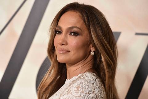 Cast member Jennifer Lopez attends a photo call for a special screening of "Marry Me" ...