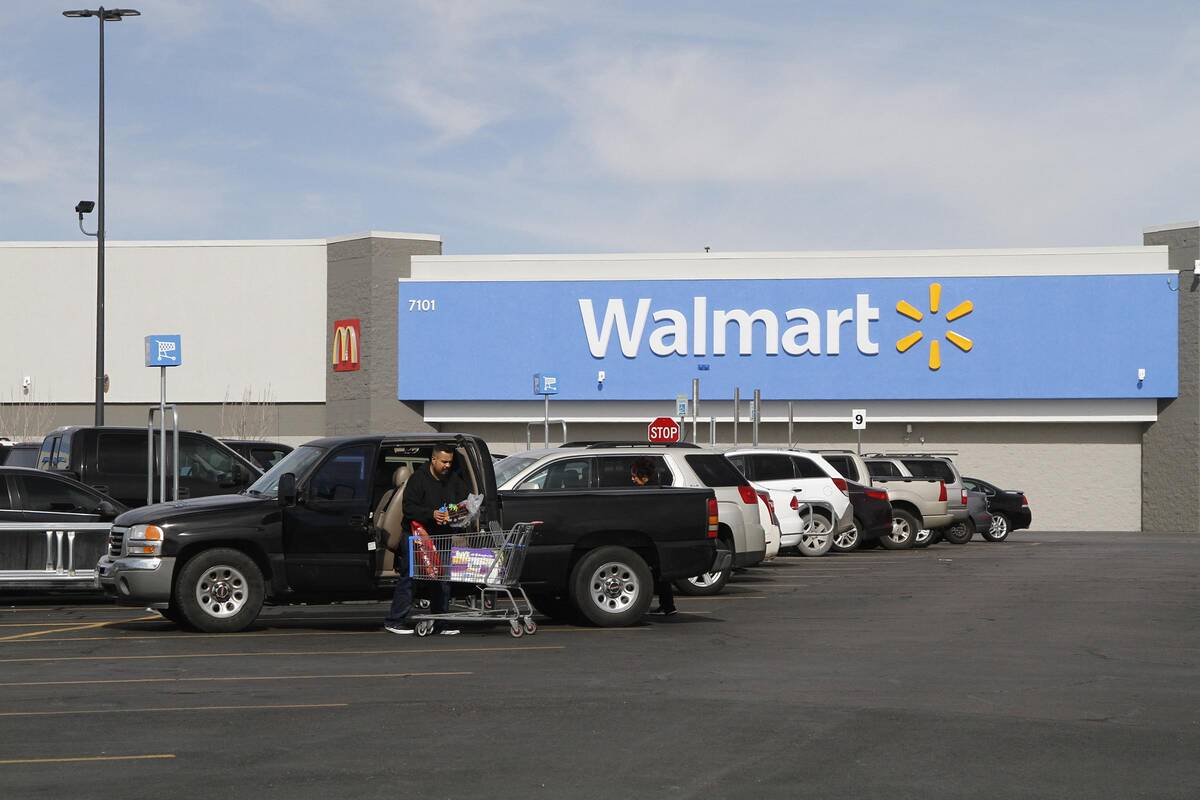 People shop at the Cielo Vista Walmart in El Paso Thursday, Feb. 6, 2020, in El Paso, Texas, wh ...