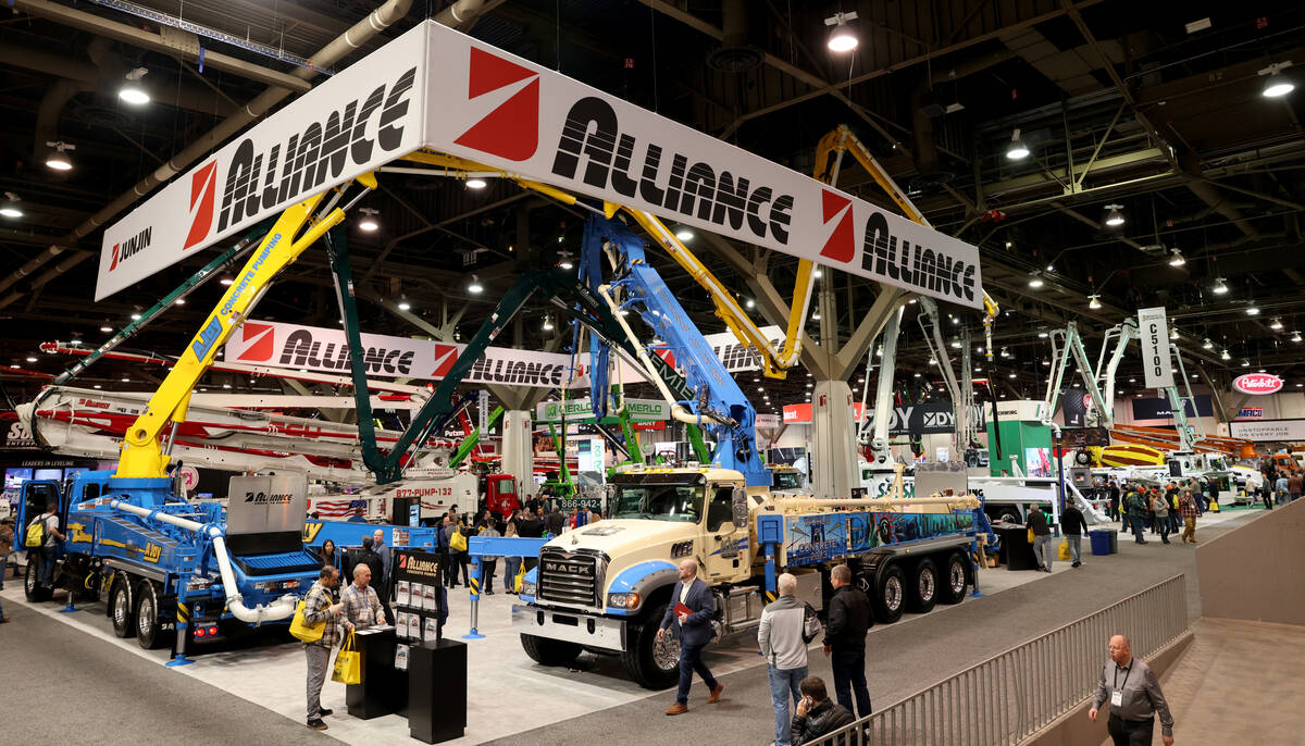 World of Concrete opens at Convention Center for 2023 show World of