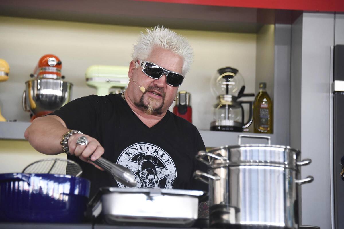 Guy Fieri hosts the South Beach Wine & Food Festival - Goya Foods' Grand Tasting Village Ki ...
