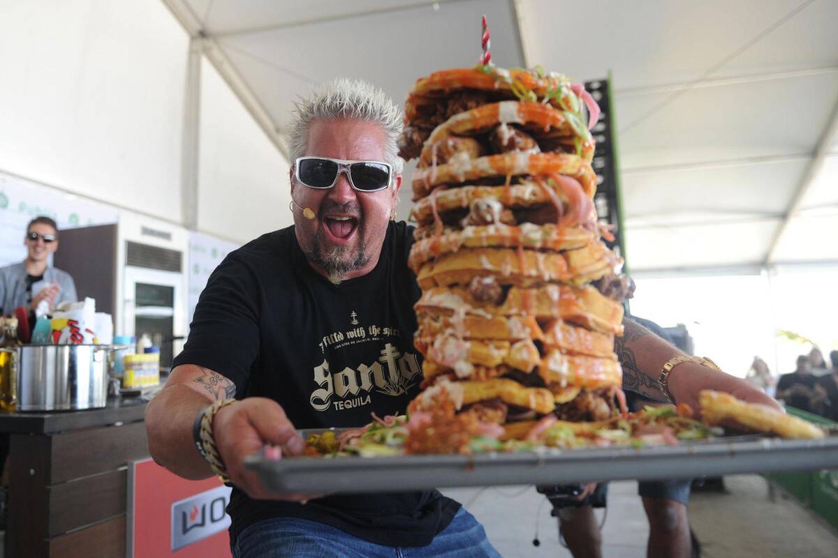 Guy Fieri’s Flavortown Sports Kitchen is set to open this summer in Horseshoe Las Vegas as pa ...