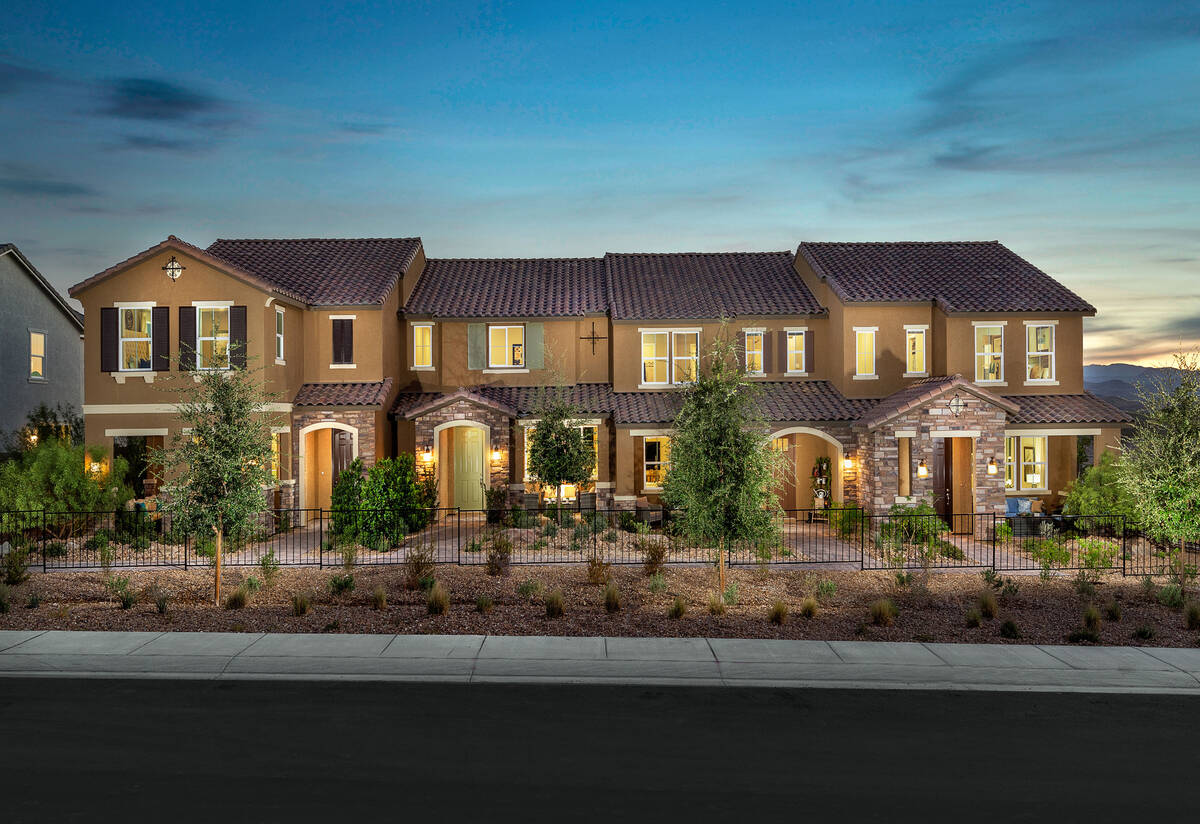 KB Home The Groves is a townhome community in Inspirada. The Henderson master-planned community ...