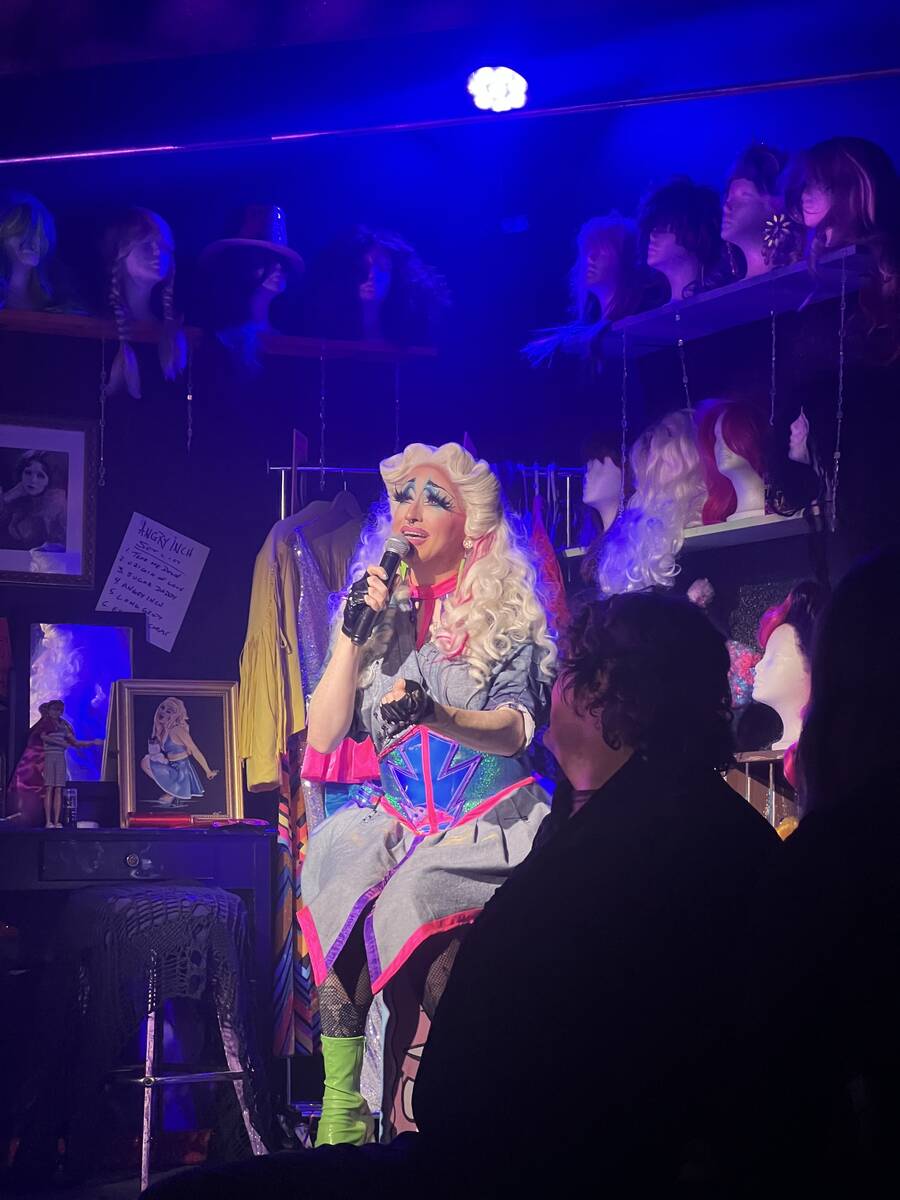 Steffan Scrogan is shown as Hedwig in "Hedwig and the Angry Inch," playing through Feb. 26, 202 ...