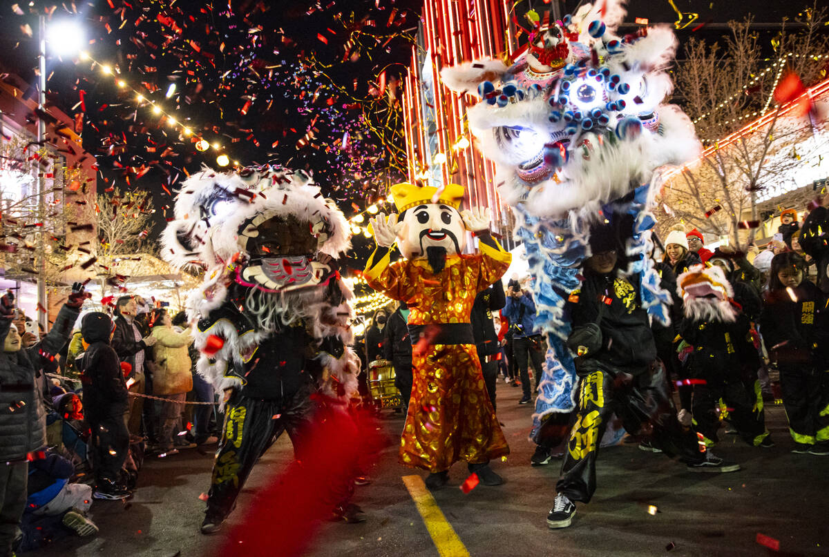 Lunar New Year parade dazzles Downtown Summerlin — PHOTOS Las Vegas