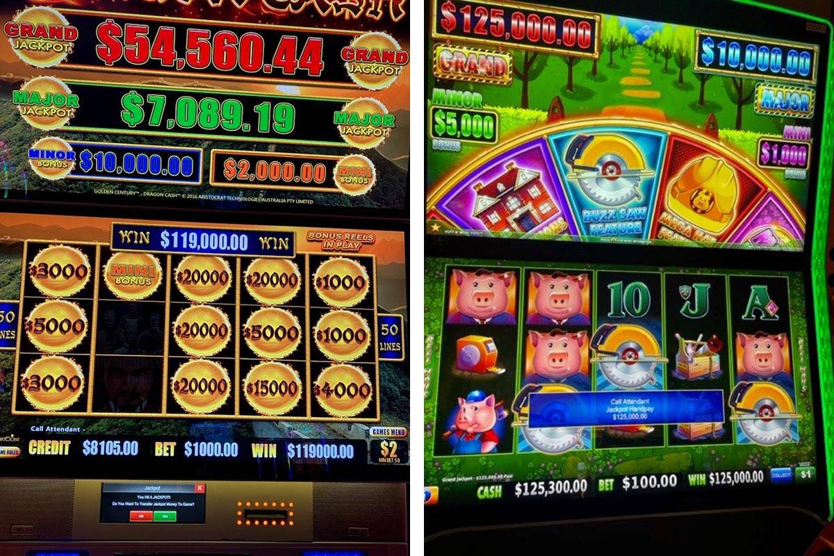 A video slots player won $119,000 on a Dragon Link machine Sunday, Jan. 15, 2023, and a second ...