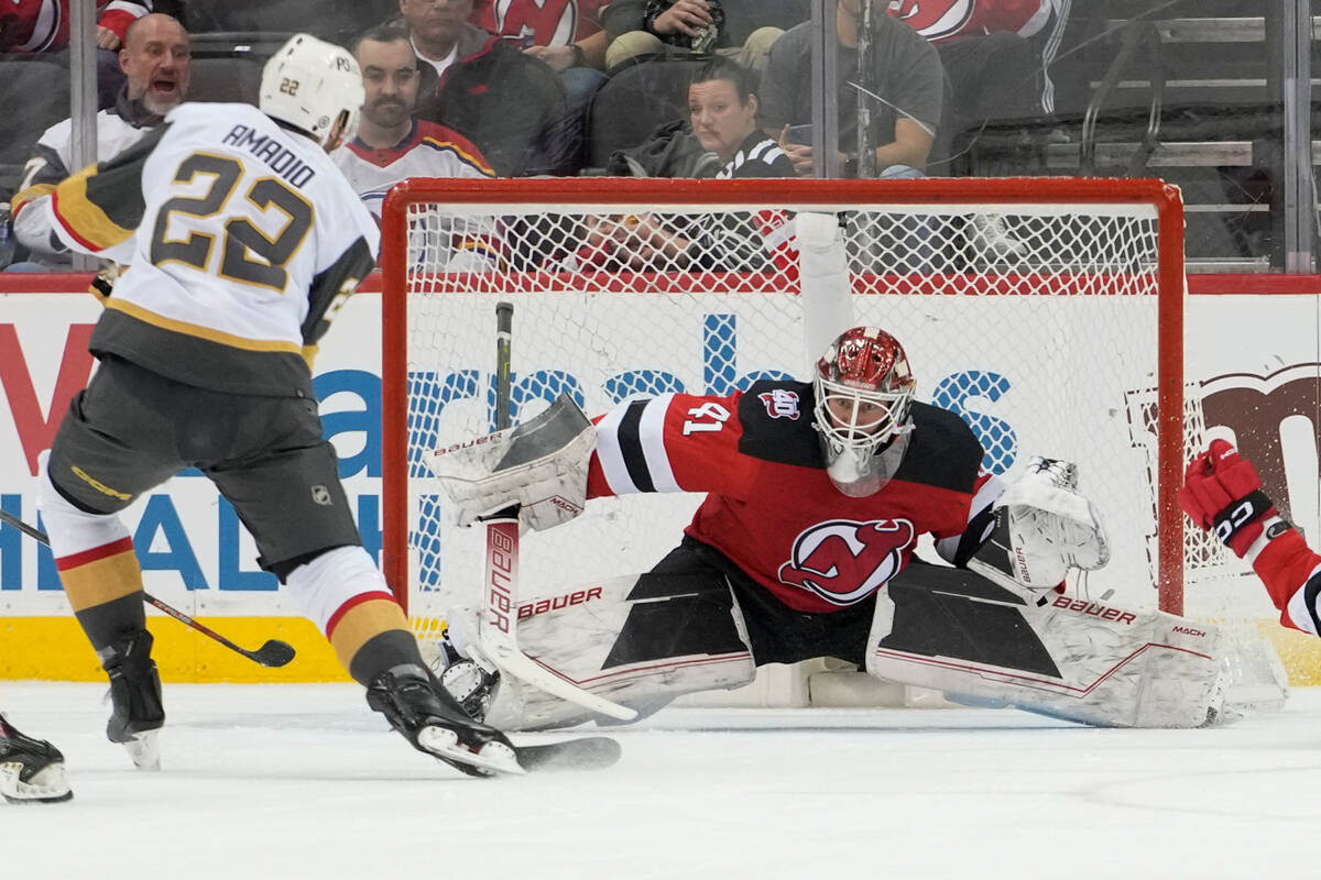 Devils edge Golden Knights on power-play goal in OT