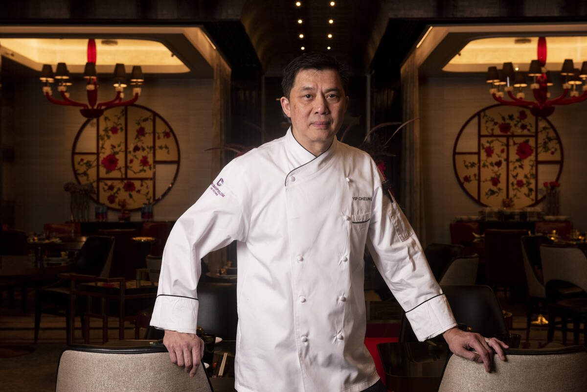Chef Yip Cheung of Red Plate in The Cosmopolitan of Las Vegas, shown here in the restaurant in ...