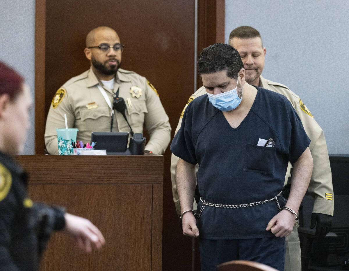 Bramwell Retana, a pastor who has pleaded guilty to child sexual assault charges, led into the ...