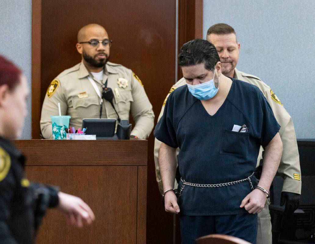 Bramwell Retana, a pastor who has pleaded guilty to child sexual assault charges, led into the ...
