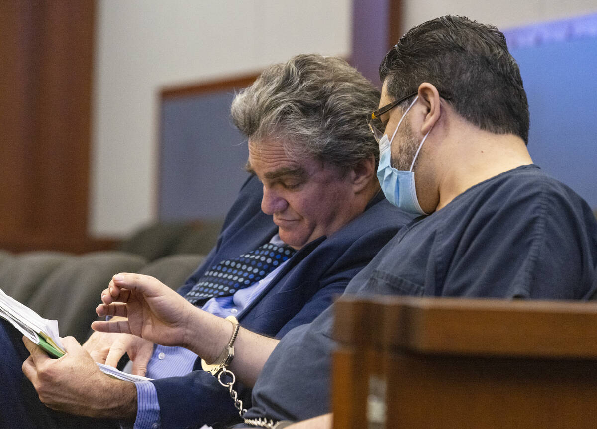 Bramwell Retana, a pastor who has pleaded guilty to child sexual assault charges, talks to Jord ...