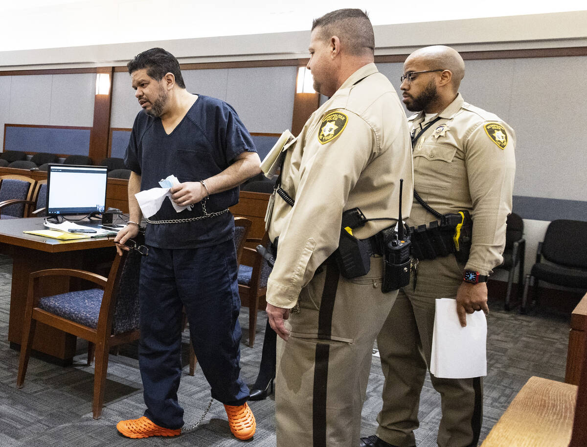 Bramwell Retana, a pastor who has pleaded guilty to child sexual assault charges, led out of th ...