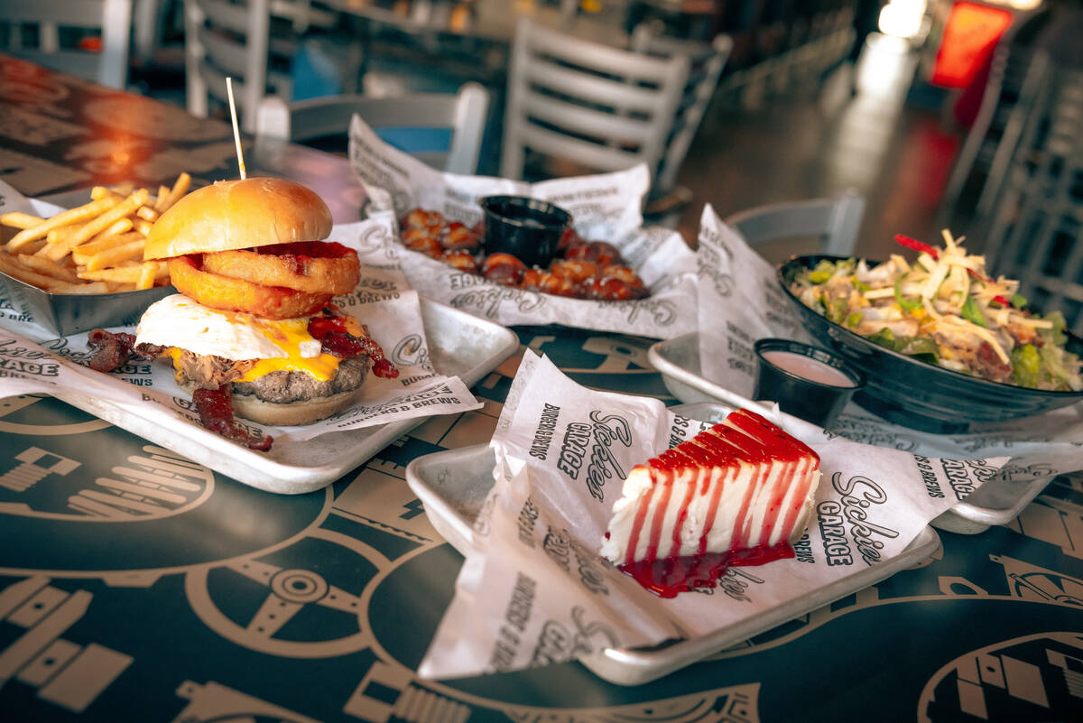 Sickies Garage Burgers & Brews in Las Vegas is serving this meal for two, including a choice fo ...