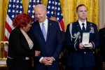 ‘Our democracy held’: Biden honors 12 on Jan. 6 anniversary