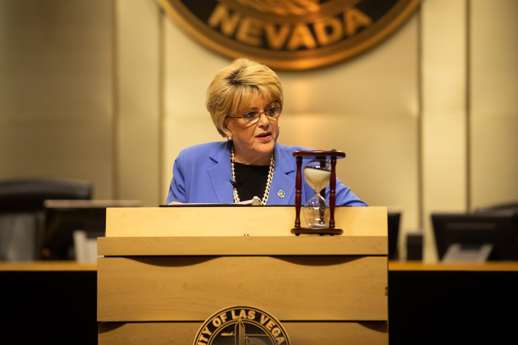 Walikota Las Vegas Goodman menawarkan pandangan optimis dalam pidato State of the Union