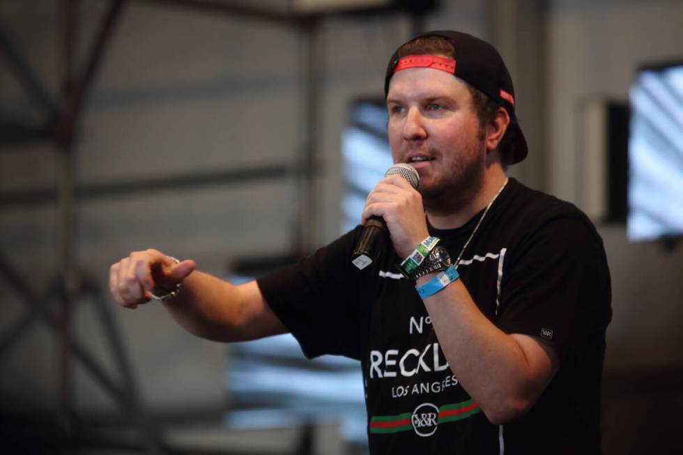 Nick Swardson performs at the Sasquatch!  Music Festival at the Gorge Amphitheater on Saturday, ...